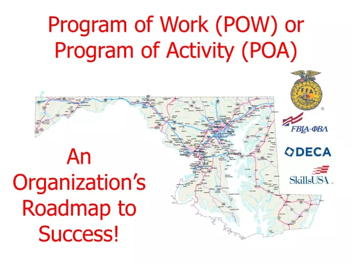 program of work pow or program of activity poa