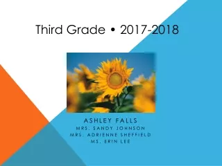 Third Grade • 2017-2018