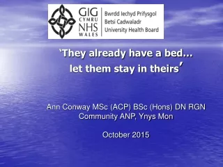 ‘They already have a bed… let them stay in theirs ’