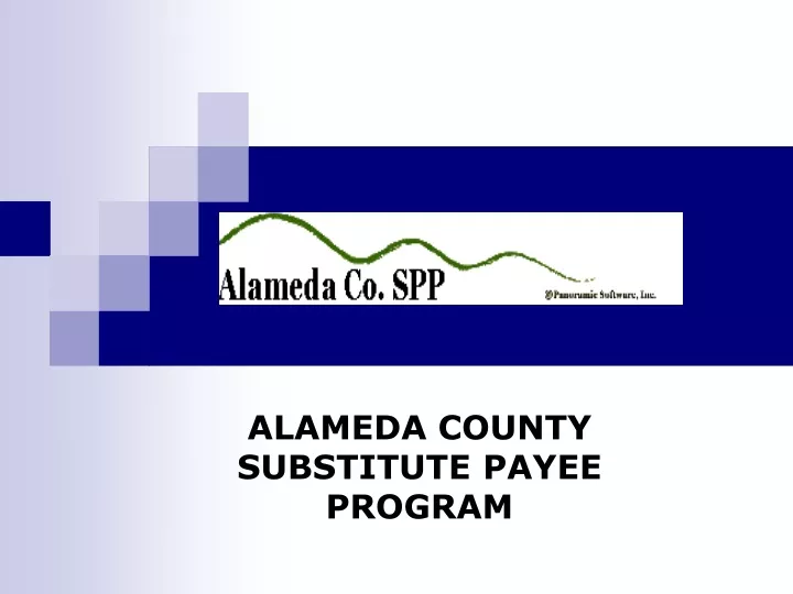 alameda county substitute payee program