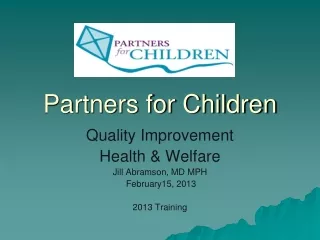 Partners for Children