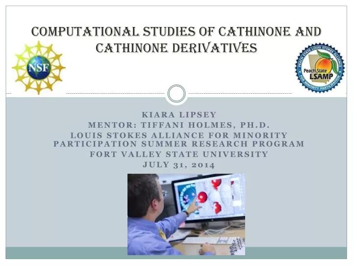 computational studies of cathinone and cathinone derivatives