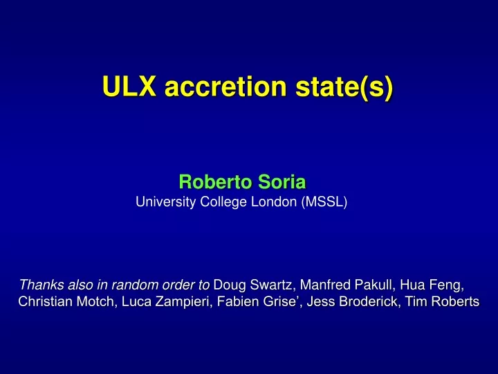 ulx accretion state s