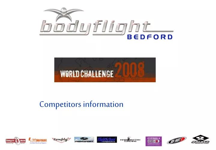 competitors information