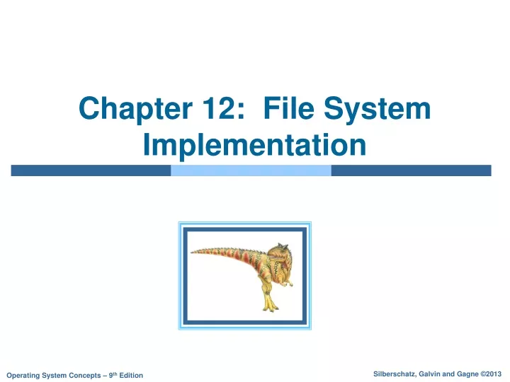 chapter 12 file system implementation