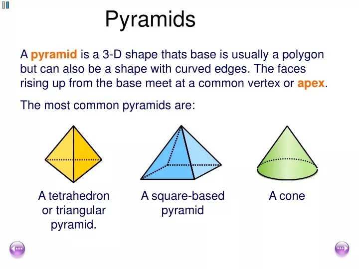 pyramids