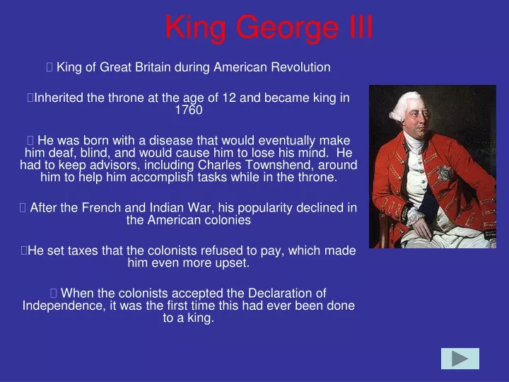 king george iii