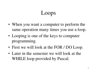 Loops