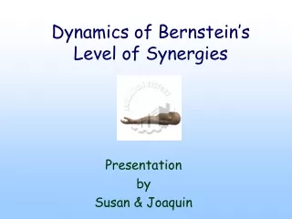 Dynamics of Bernstein’s  Level of Synergies