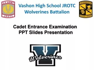 Vashon High School JROTC Wolverines Battalion