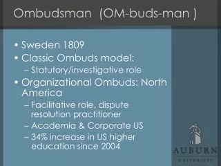 Ombudsman  (OM-buds-man )