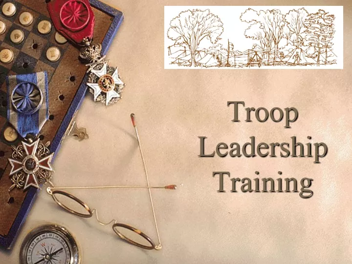 troop leadership training