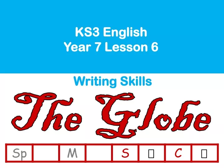 ks3 english year 7 lesson 6