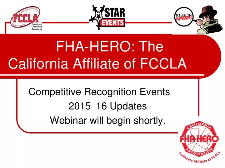 fha hero the california affiliate of fccla