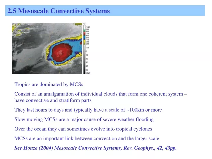 2 5 mesoscale convective systems