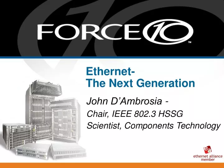 ethernet the next generation