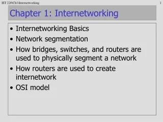 Chapter 1: Internetworking