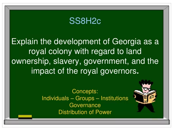 concepts individuals groups institutions governance distribution of power