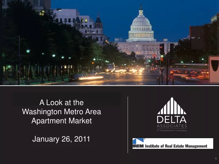 a look at the washington metro area apartment