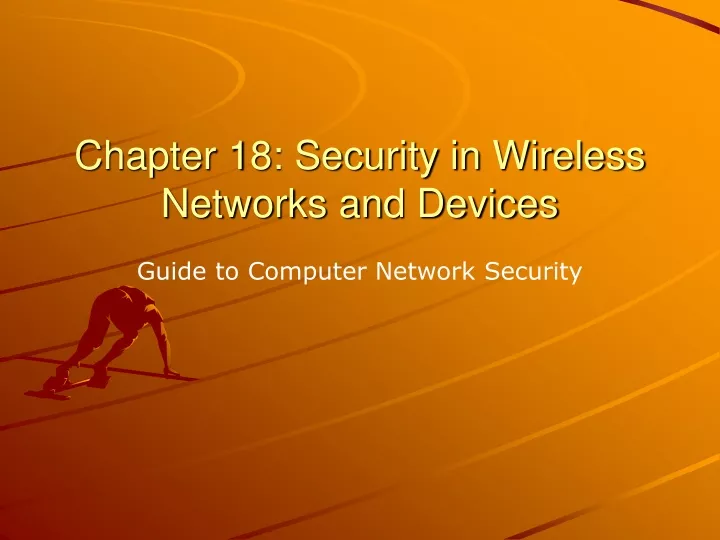 chapter 18 security in wireless networks and devices