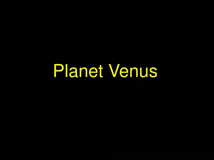 planet venus