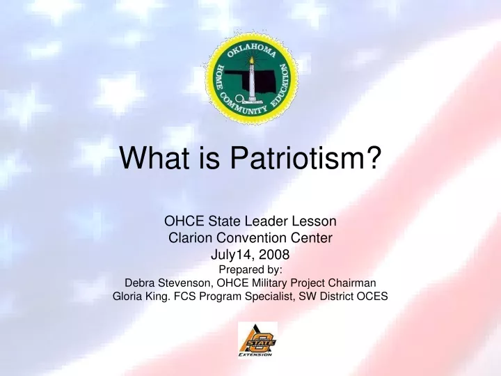 what is patriotism