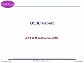 GSSC Report