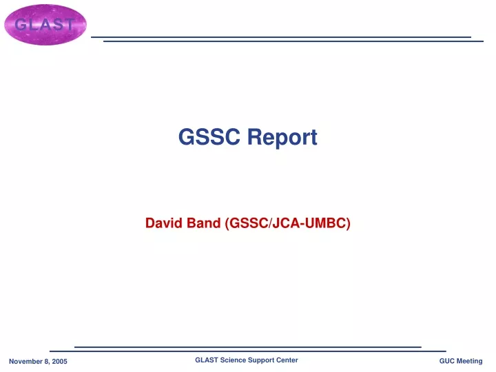 gssc report