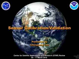 Sensor Calibration/Validation