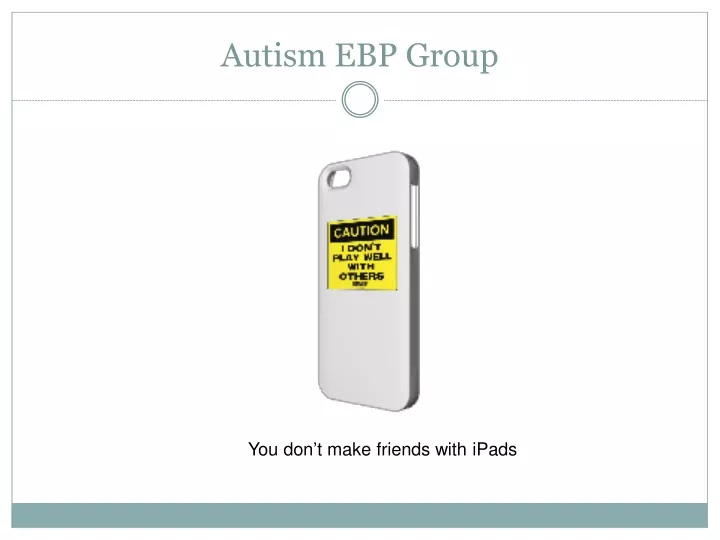 autism ebp group