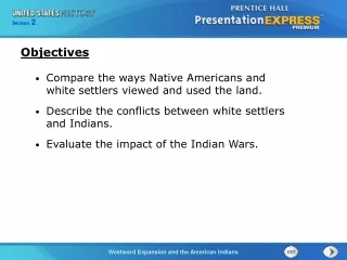 Compare the ways Native Americans and white settlers viewed and used the land.