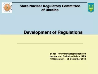 State Nuclear Regulatory Committee of Ukraine