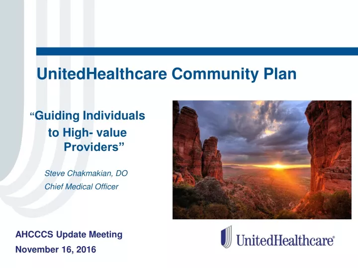 unitedhealthcare community plan