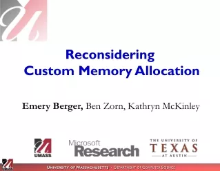 Reconsidering  Custom Memory Allocation