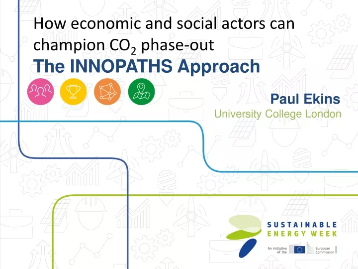 how economic and social actors can champion