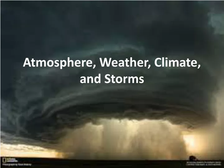 atmosphere weather climate and storms