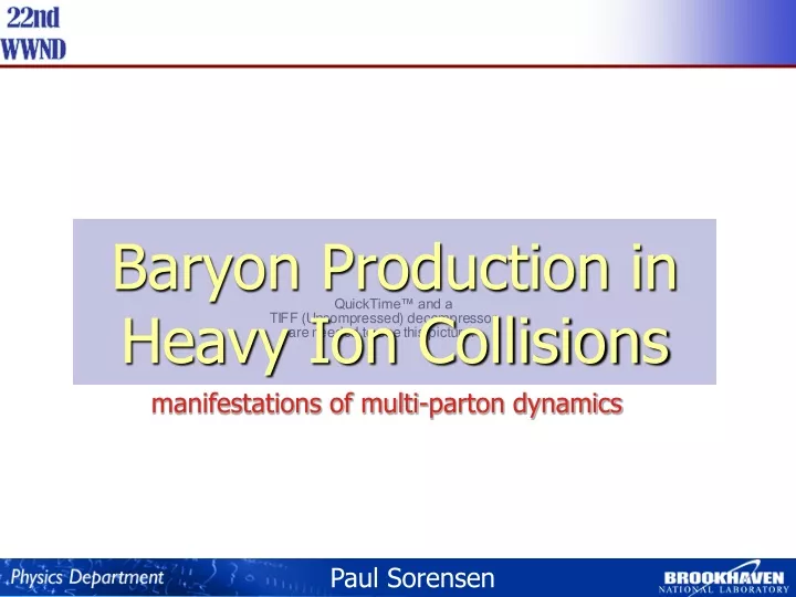 baryon production in heavy ion collisions