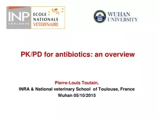 PK/PD for antibiotics: an overview