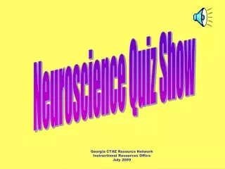 Neuroscience Quiz Show