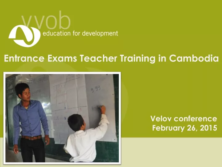 velov conference february 26 2015