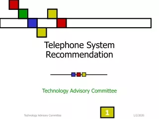 Telephone System Recommendation