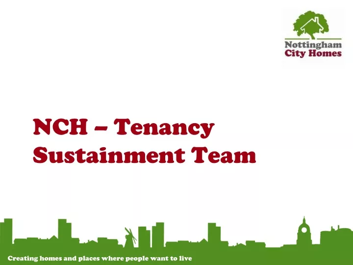 nch tenancy sustainment team