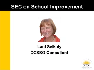 SEC on School Improvement
