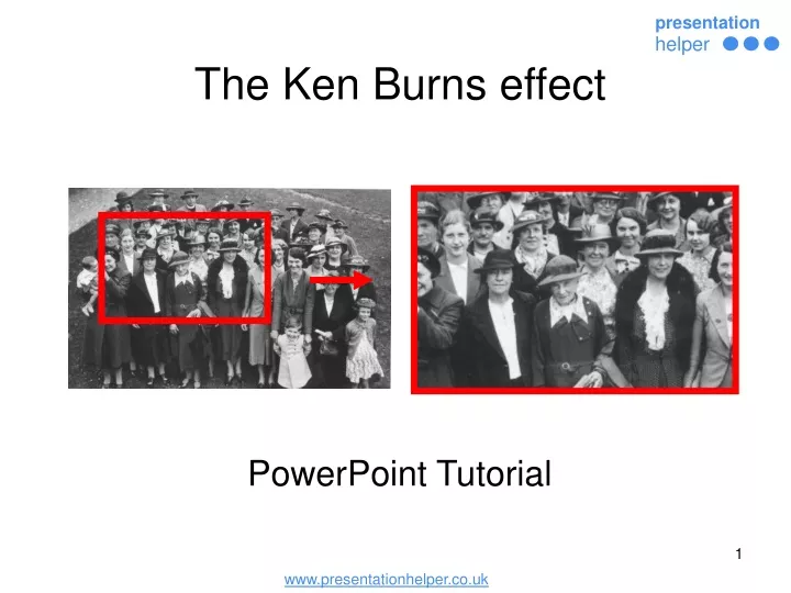 the ken burns effect