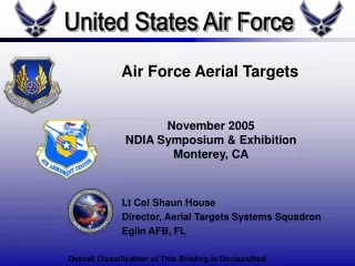 Air Force Aerial Targets