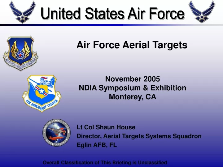 air force aerial targets