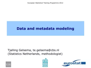 Data and metadata modeling
