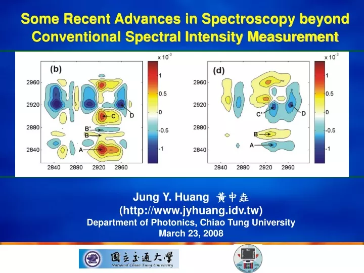 some recent advances in spectroscopy beyond
