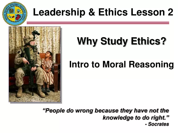 leadership ethics lesson 2