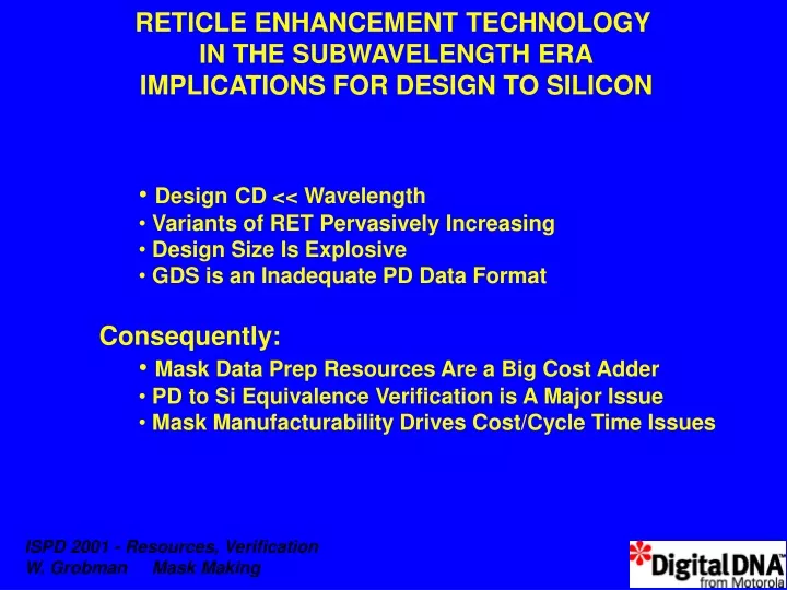 reticle enhancement technology